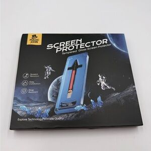 Blue Tempered Glass Screen Protector